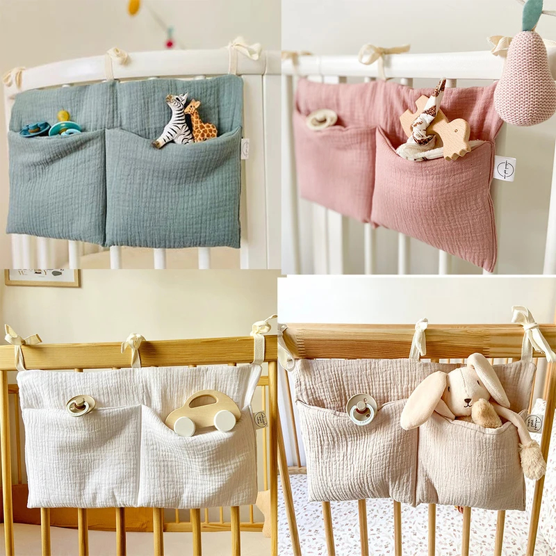 Baby Nursery Organization Ideas - Baby Crib Organizer Cot Caddy Bed