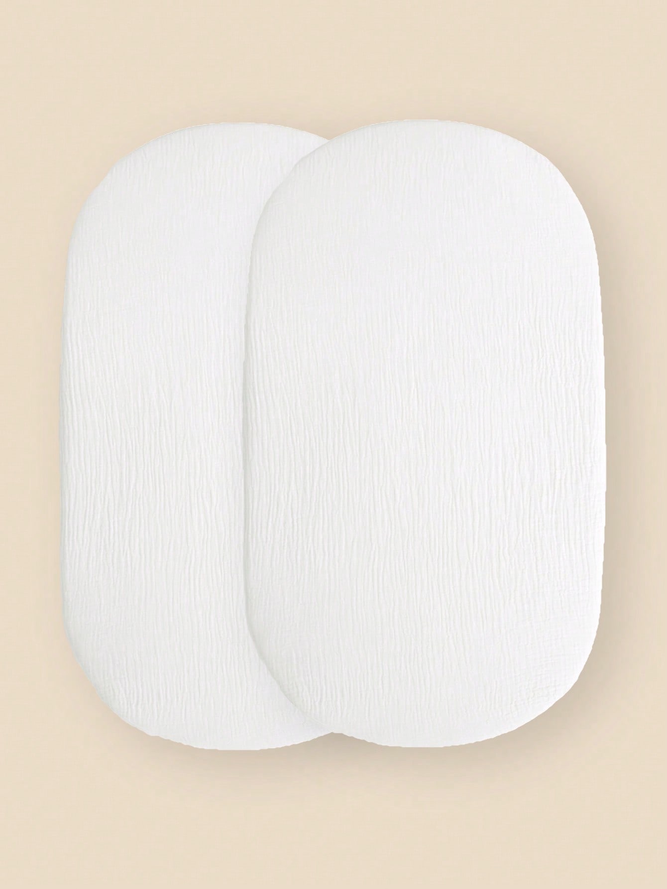 Bassinet Bedside Sleeper - 2 Pack Muslin Changing Pad Cover