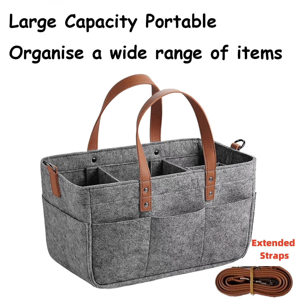 Baby Nursery Basket - Automobiles Baby Felt Storage Nursery Organizer