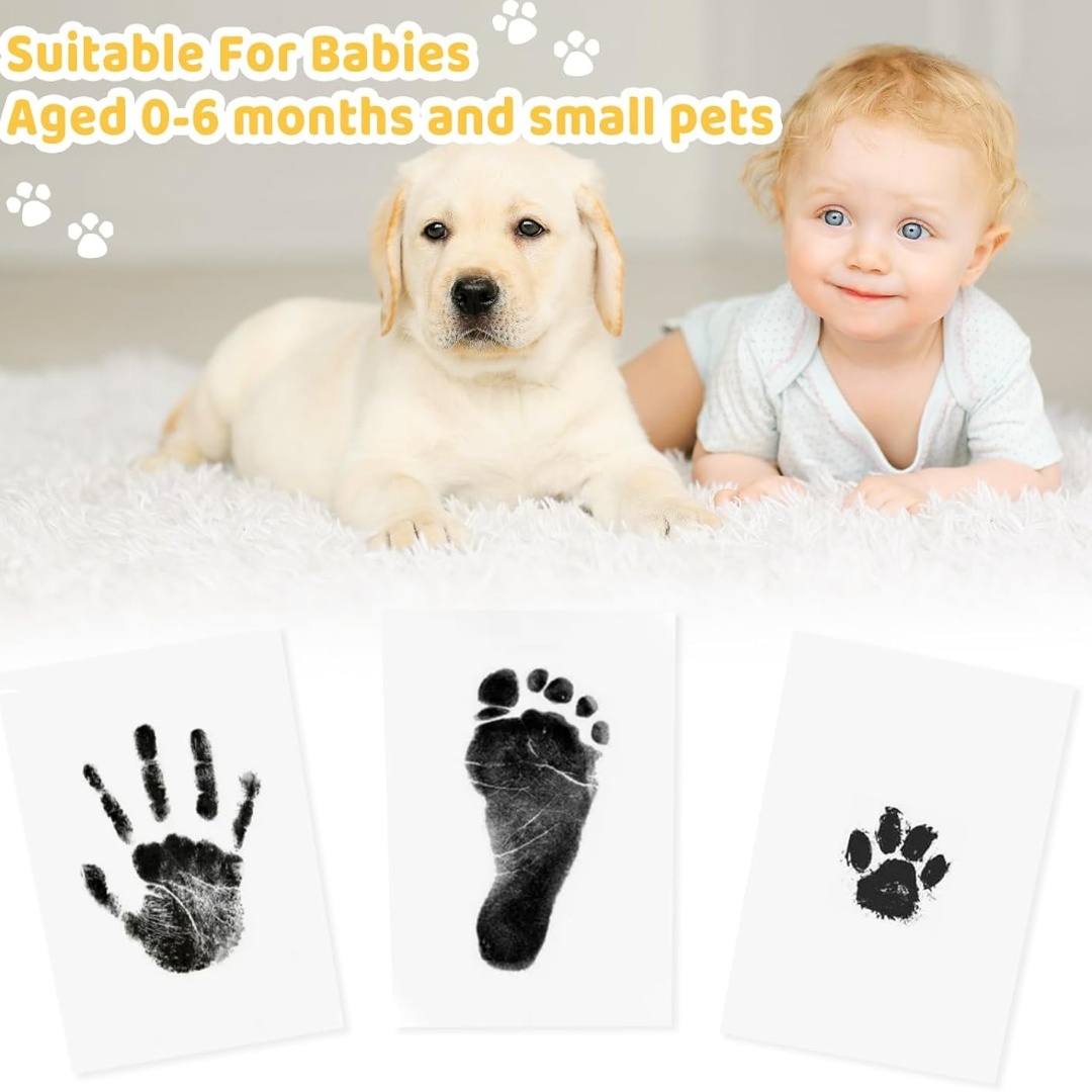 Footprint Ink Kit - Baby Handprint and Footprint Kit Safe