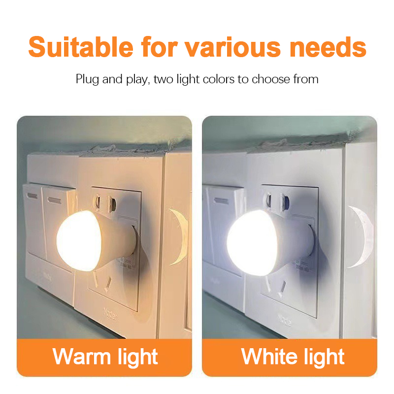 Baby Nursery Light Fixture - Portable Dimmable Mini USB LED Lamp