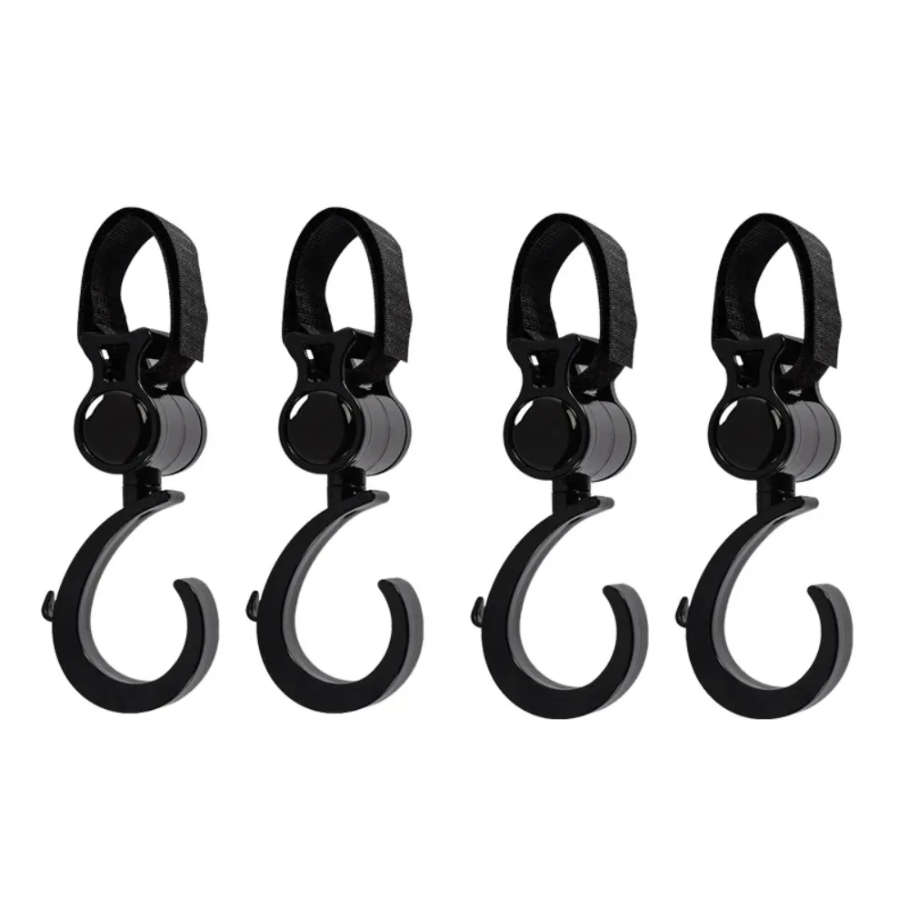 Baby Nursery Cart - 1-12Pcs Baby Stroller Hooks Rotatable Hanging