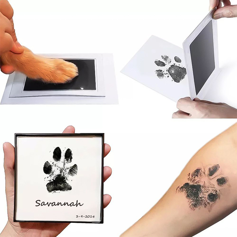 Footprint Ink Kit - Cat Dog Paw Print Ink Kit