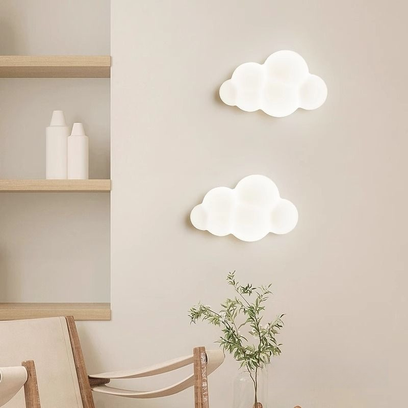 Baby Nursery Light - White Cloud Wall Lights Children's Room