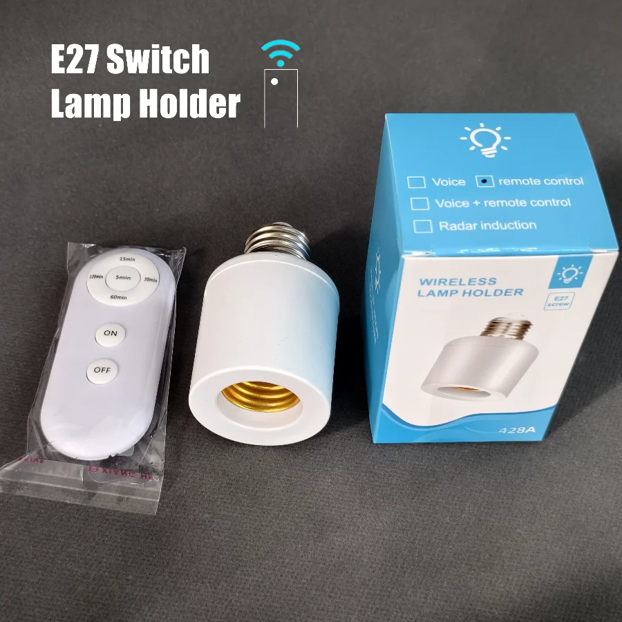 Baby Nursery Light - E27/E26 Wireless Remote Control Smart Timer