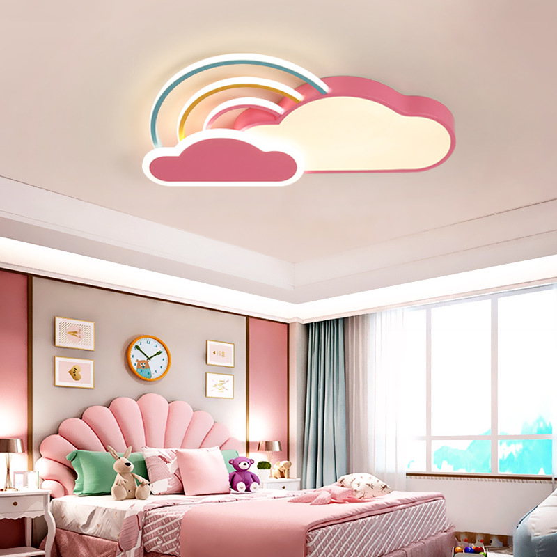 Baby Nursery Light Fixture - Led Ceiling Light Dimmable Nursery Children