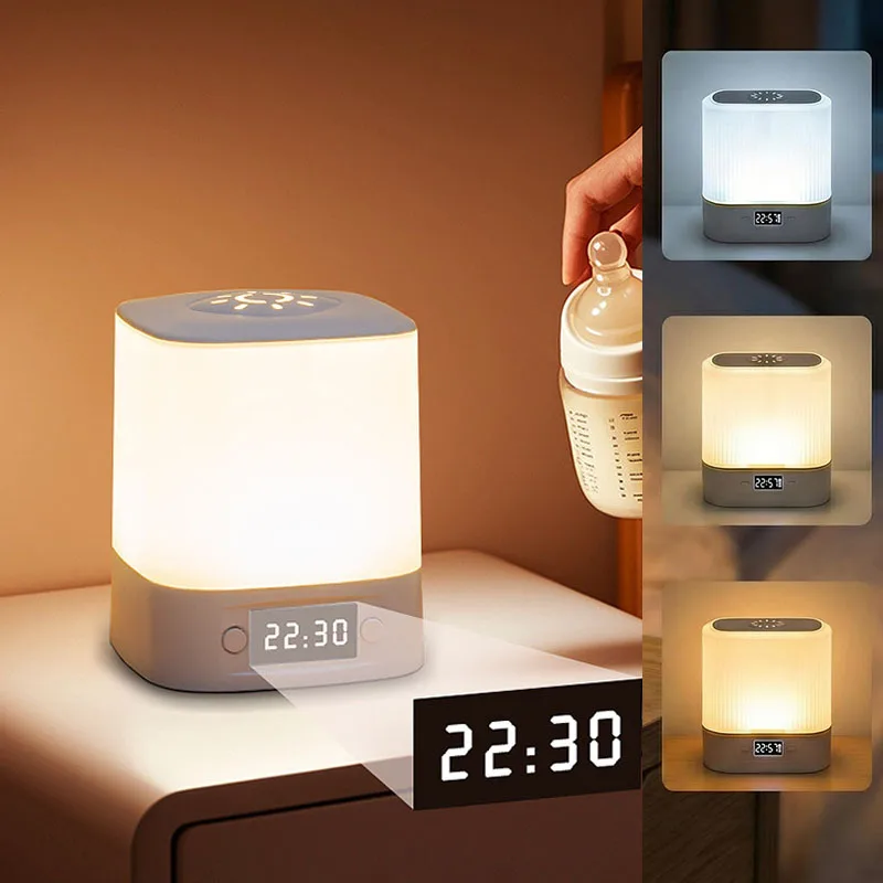 Baby Nursery Light - LED Night Light Bedside Lamp,Touch Remote