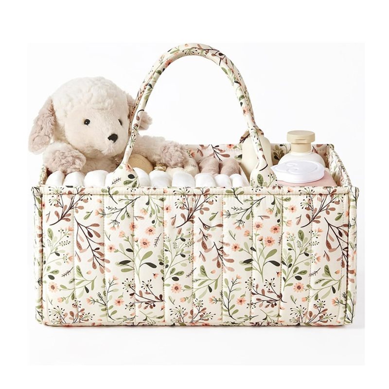Baby Nursery Must Haves - For Baby Shower Gift, Floral Diaper