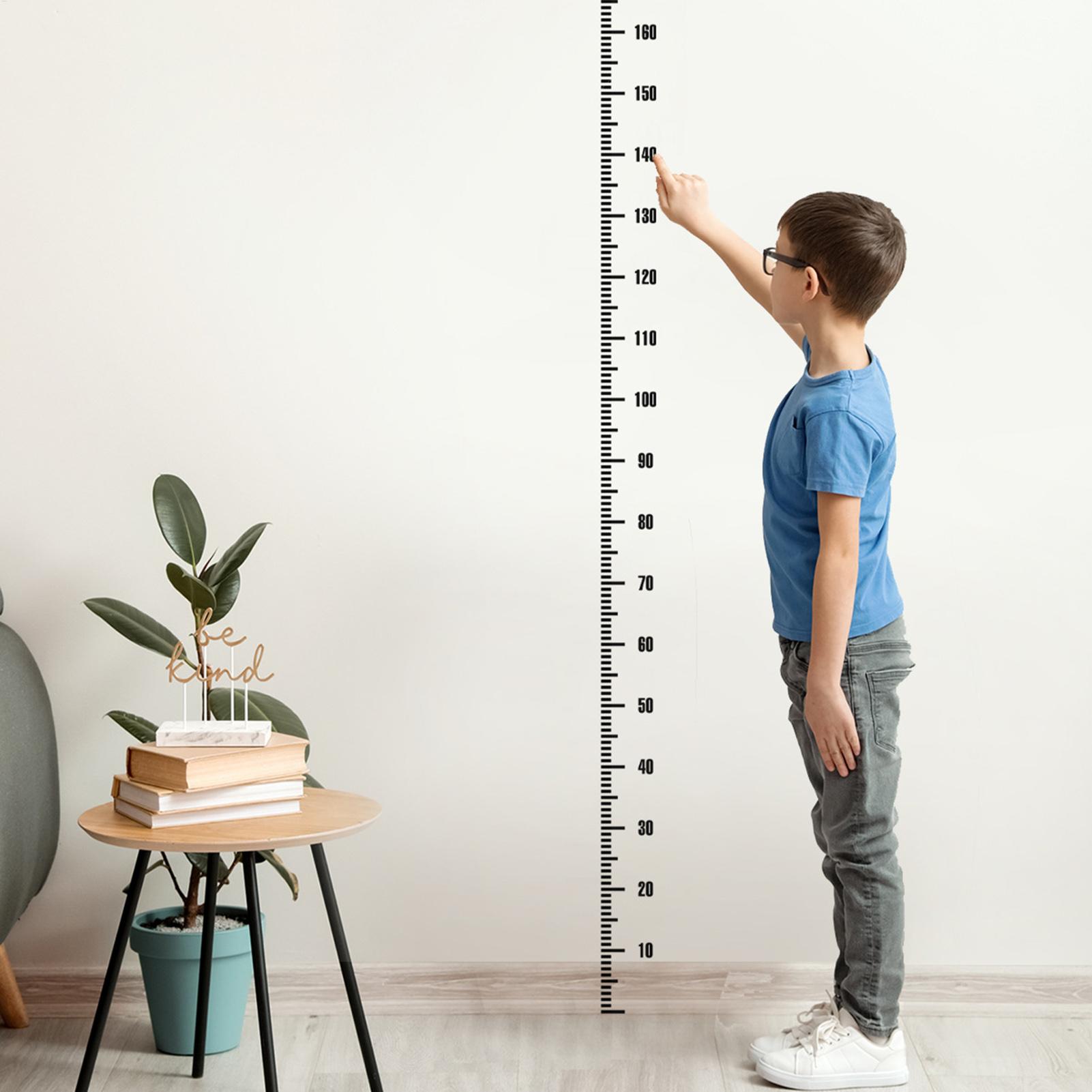 Baby Nursery Wall Mural - Height Chart Kids Wall Stickers Measurement