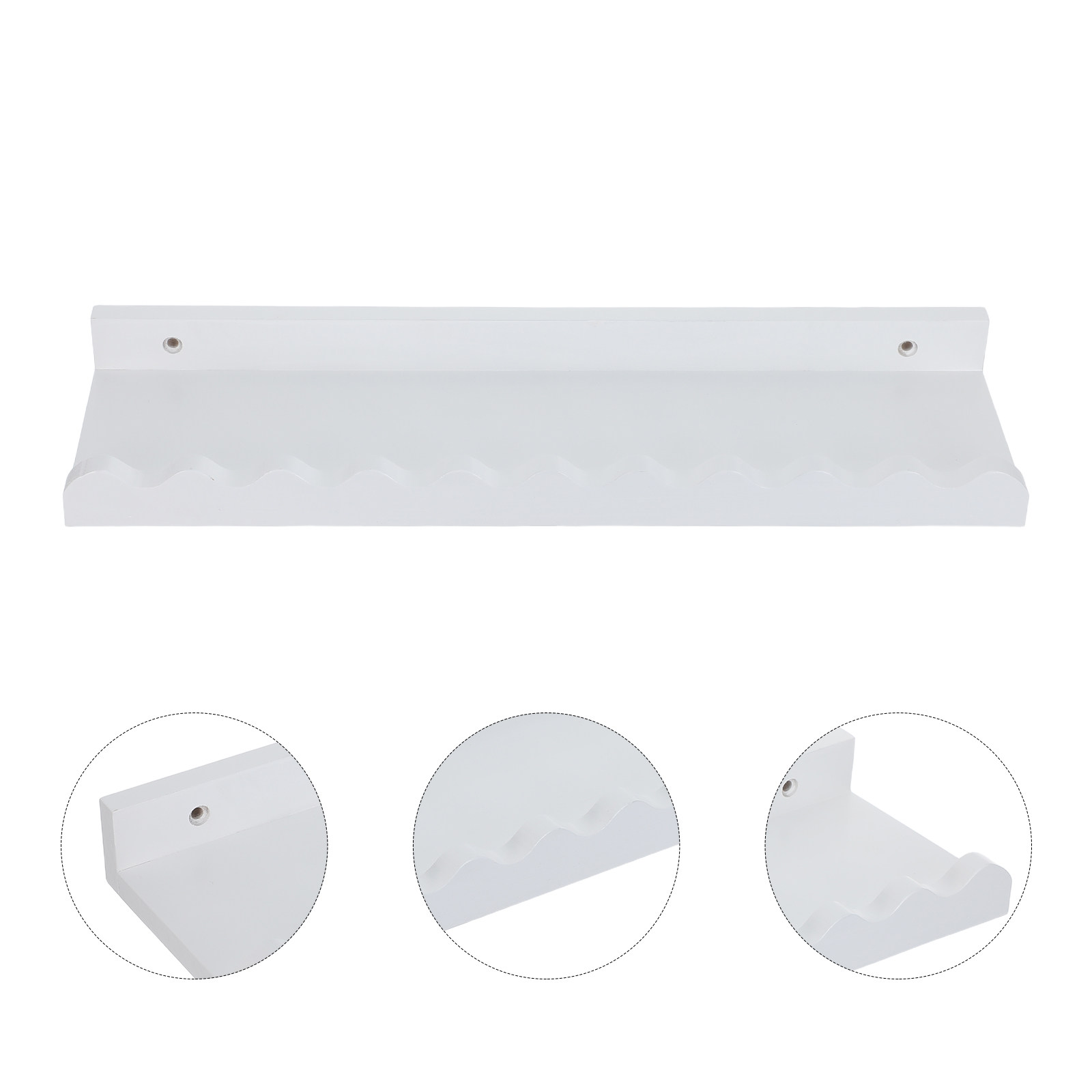 2Pcs Nursery Wood Wall Shelves - Baby Nursery Floating Shelves ulasan dan harga