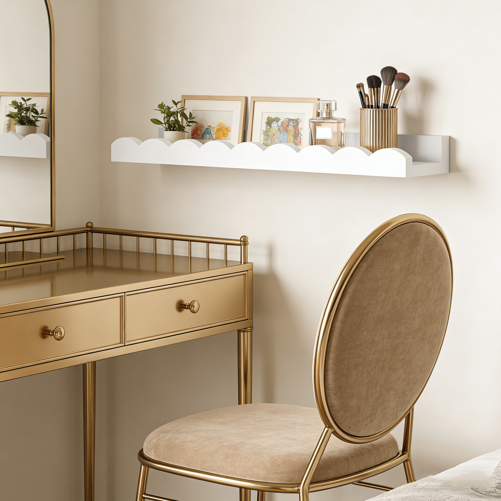 2Pcs Nursery Shelves Wood Floa - Baby Nursery Floating Shelves ulasan dan harga