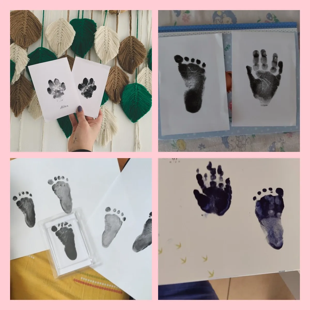 Baby Care Non-Toxic Baby Handp - Footprint Ink Kit ulasan dan harga
