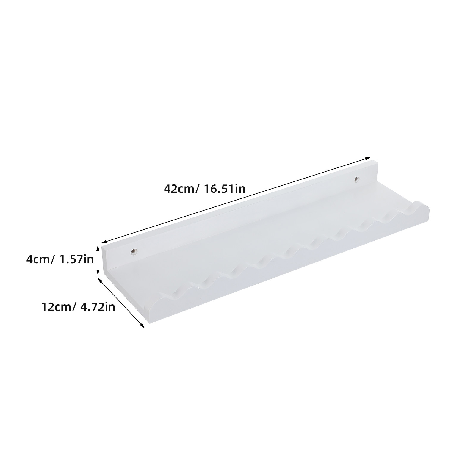 2Pcs Nursery Floating Wood She - Baby Nursery Floating Shelves ulasan dan harga