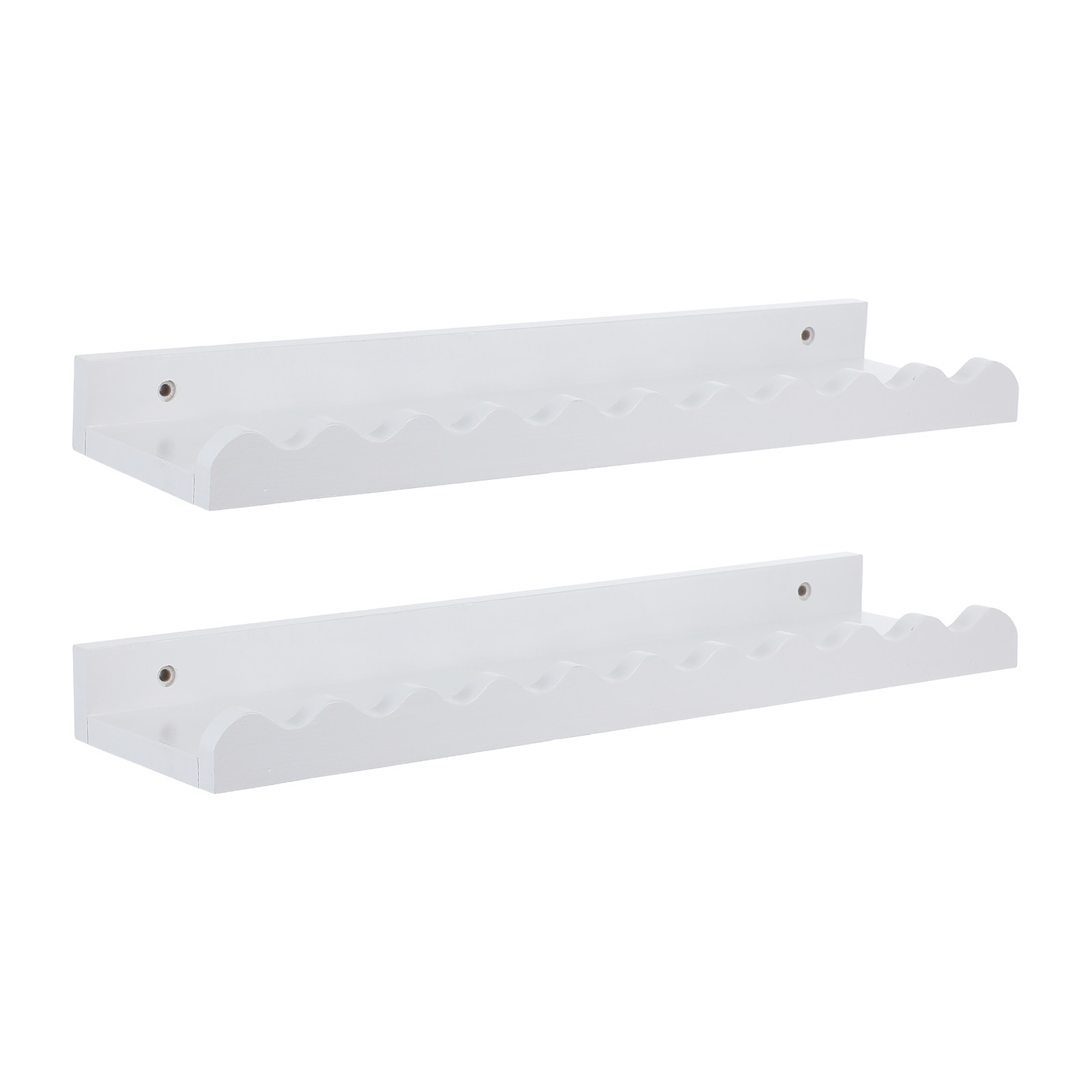 2Pcs Nursery Floating Wood She - Baby Nursery Floating Shelves ulasan dan harga