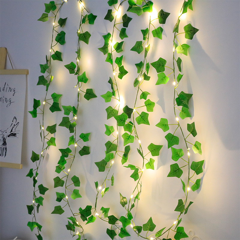 2M Green Leaf String Lights Ar - Baby Nursery Light ulasan dan harga