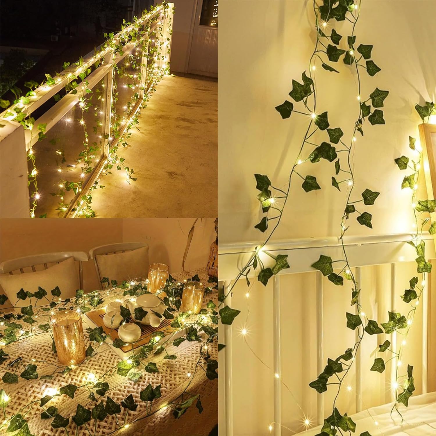 2M Green Leaf String Lights Ar - Baby Nursery Light ulasan dan harga