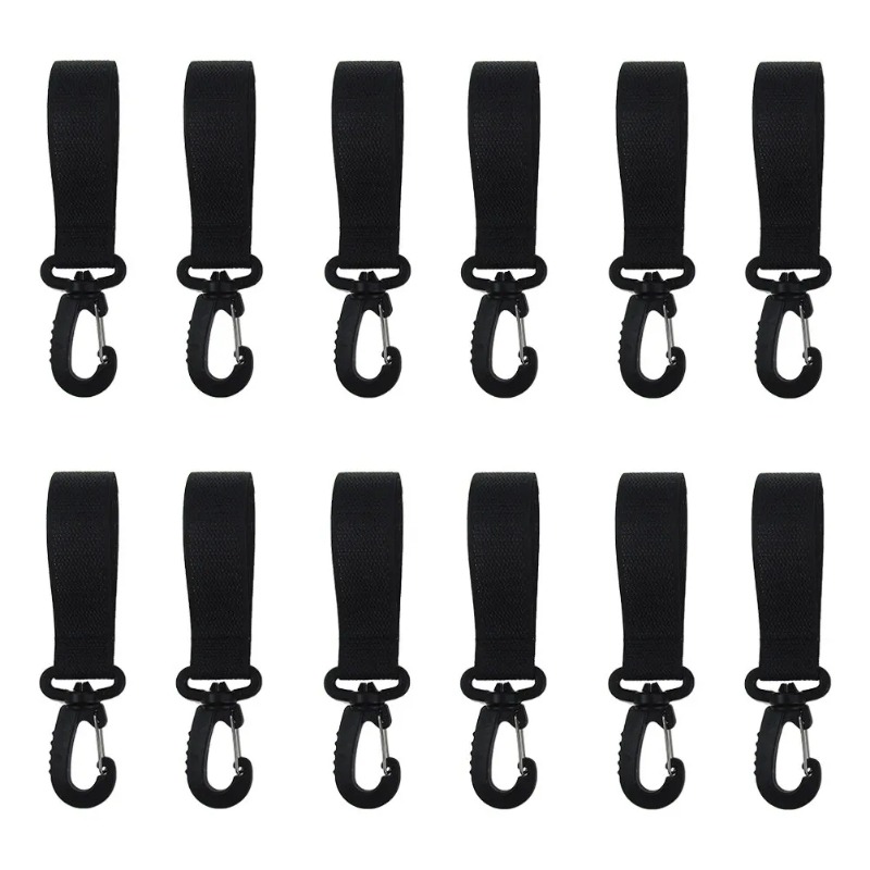 12Pcs Baby Stroller Hooks Rota - Baby Nursery Cart ulasan dan harga