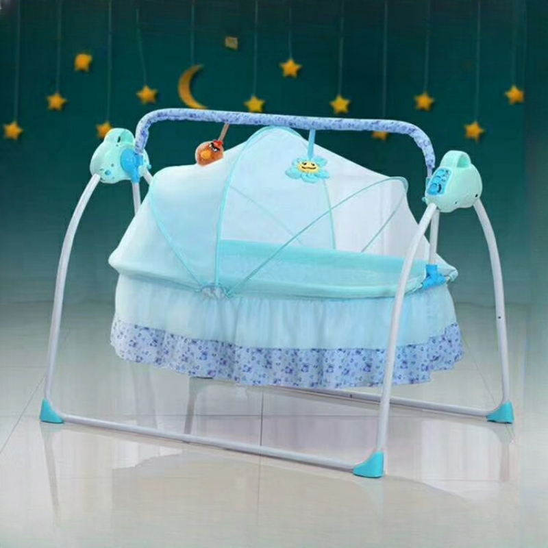 Smart Electric Baby Cradle Bed - Baby Nursery Basket ulasan dan harga