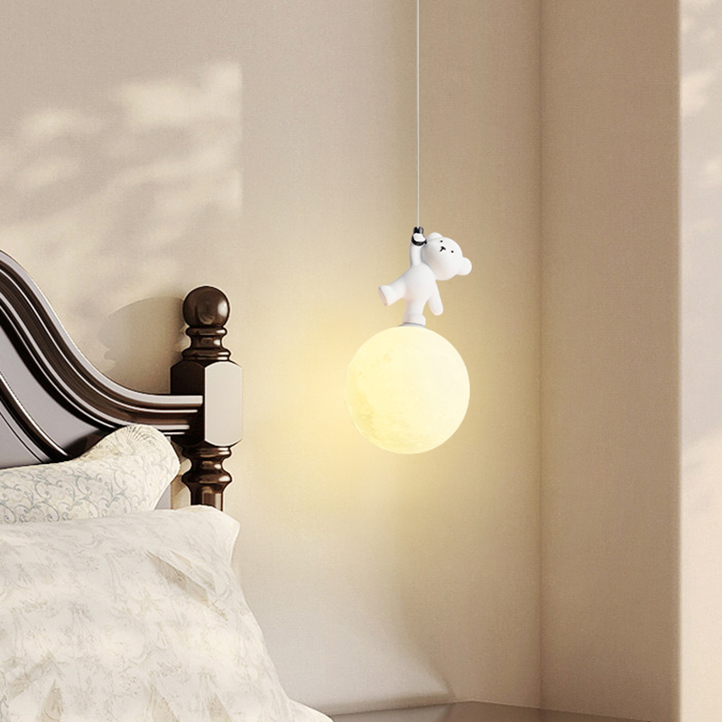 Bear Lamp Cartoon Nursery Room - Baby Nursery Light Fixture ulasan dan harga