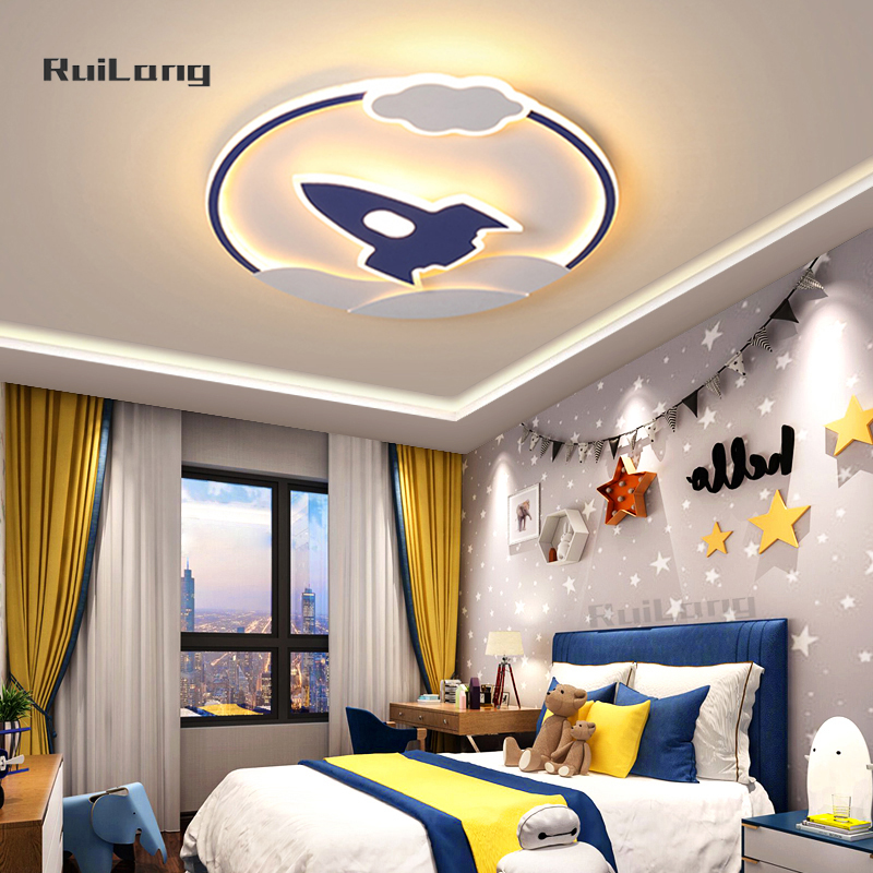 Cartoon Rocket Ceiling Lamp fo - Baby Nursery Light Fixture ulasan dan harga