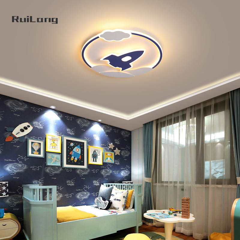 Cartoon Rocket Ceiling Lamp fo - Baby Nursery Light Fixture ulasan dan harga