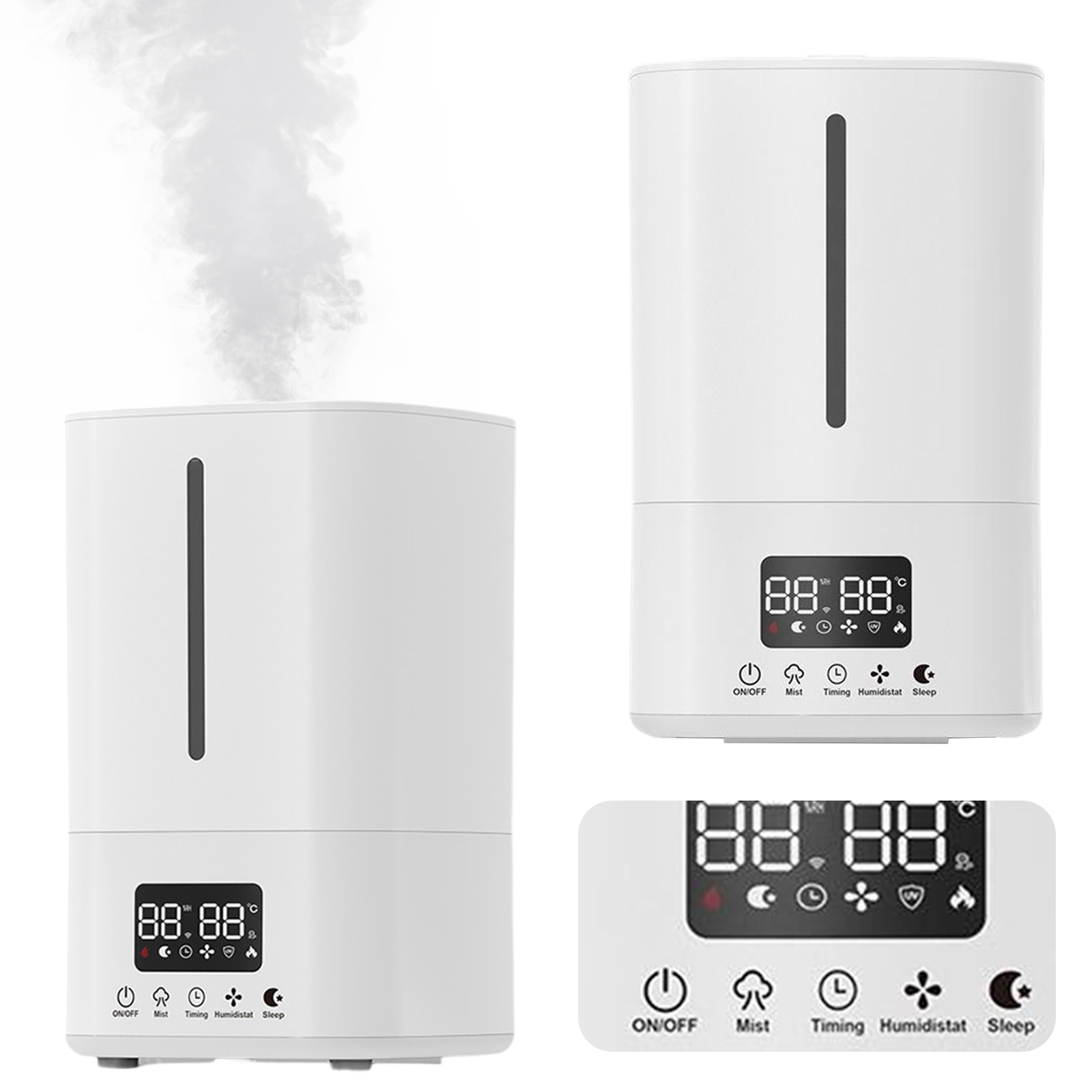 5L Air Humidifier with Air Pur - Baby Nursery Air Purifier ulasan dan harga