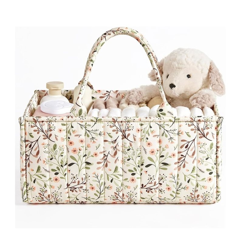 WOTT-Stylish Floral Diaper Cad - Baby Nursery Must Haves ulasan dan harga