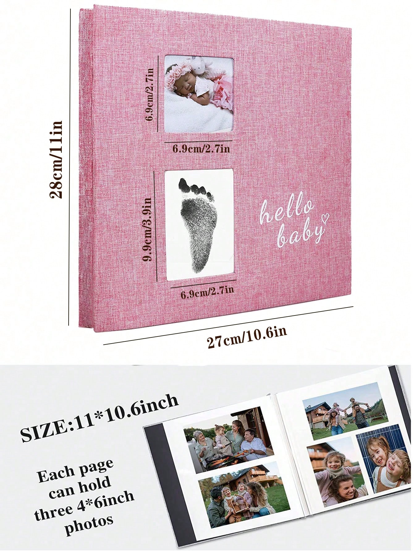 Baby photo album self-adhesive - Baby Nursery Books ulasan dan harga