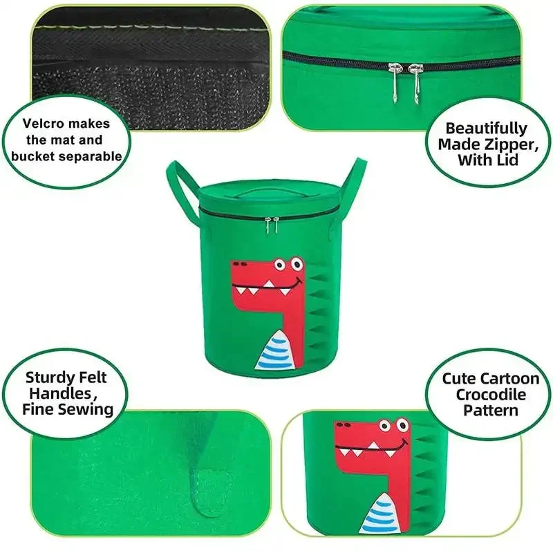 Cartoon Animal Storage Baskets - Baby Nursery Basket ulasan dan harga