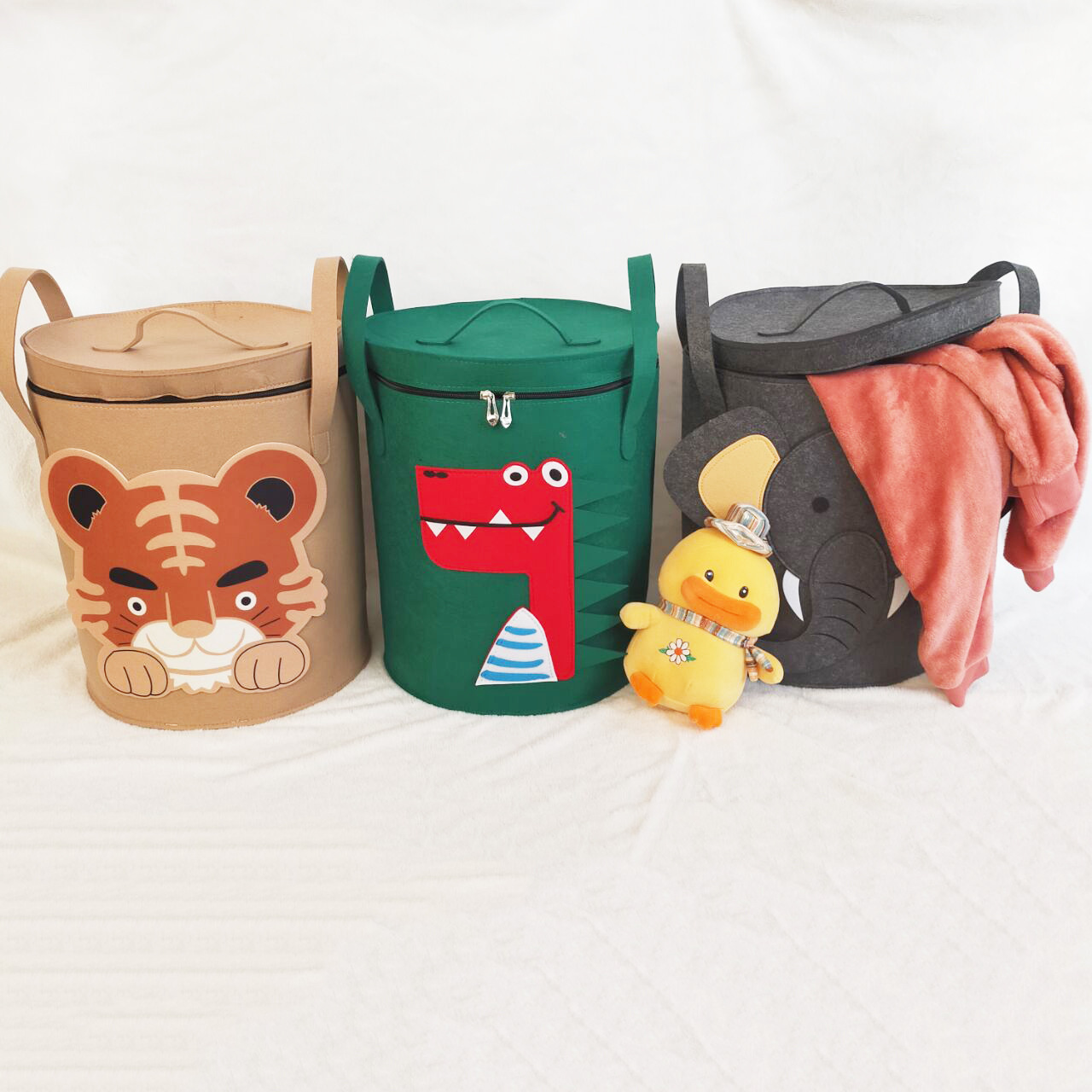 Cartoon Animal Storage Baskets - Baby Nursery Basket ulasan dan harga
