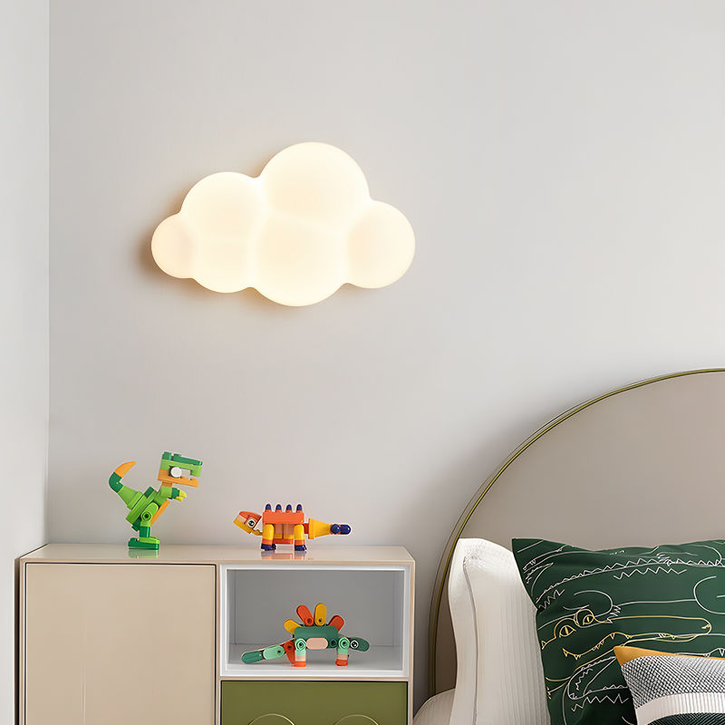White Cloud Wall Lamps for Chi - Baby Nursery Light ulasan dan harga
