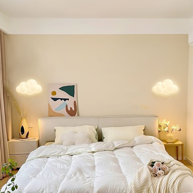 White Cloud Wall Lamps for Chi - Baby Nursery Light ulasan dan harga