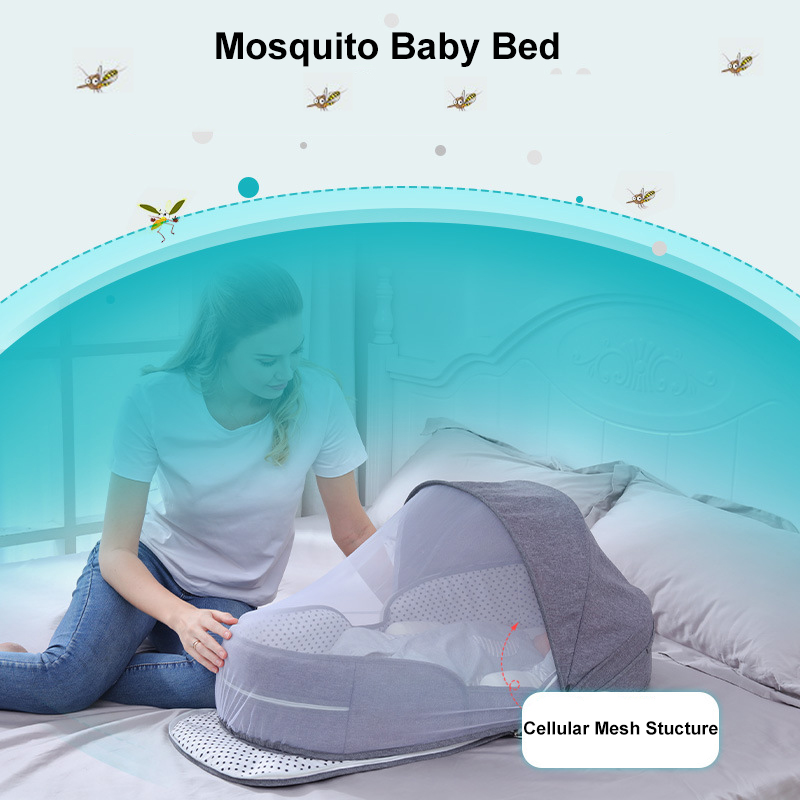 Mosquito Net Portable Cribs Tr - Baby Nursery Rhymes ulasan dan harga