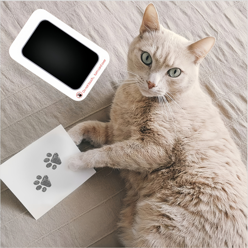 The pet paw print kit comes wi - Footprint Ink Kit ulasan dan harga