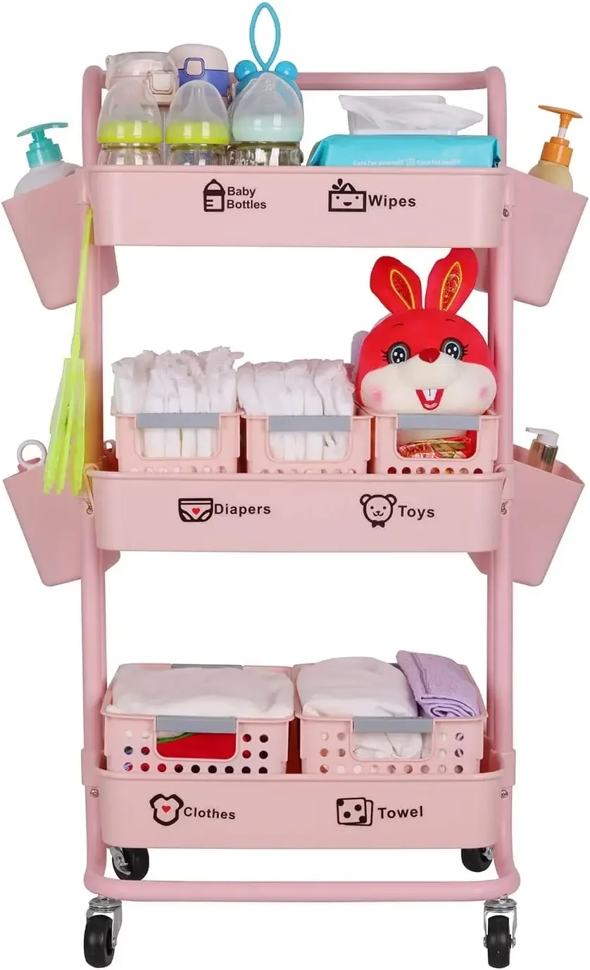 #For Baby Diaper Caddy Organiz - Baby Nursery Cart ulasan dan harga