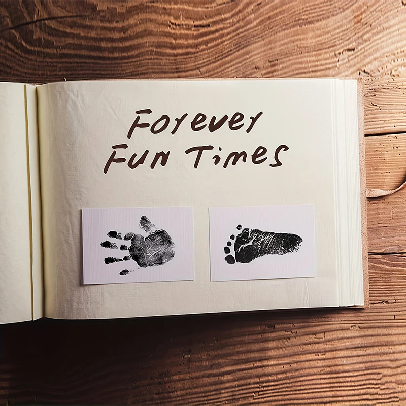 DIY Hand Footprint Kit Ink Pad - Footprint Ink Kit ulasan dan harga