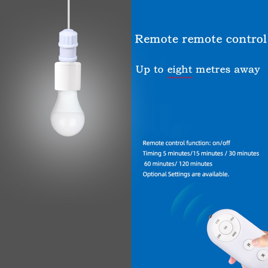 E27 60W Wireless Remote Contro - Baby Nursery Light ulasan dan harga