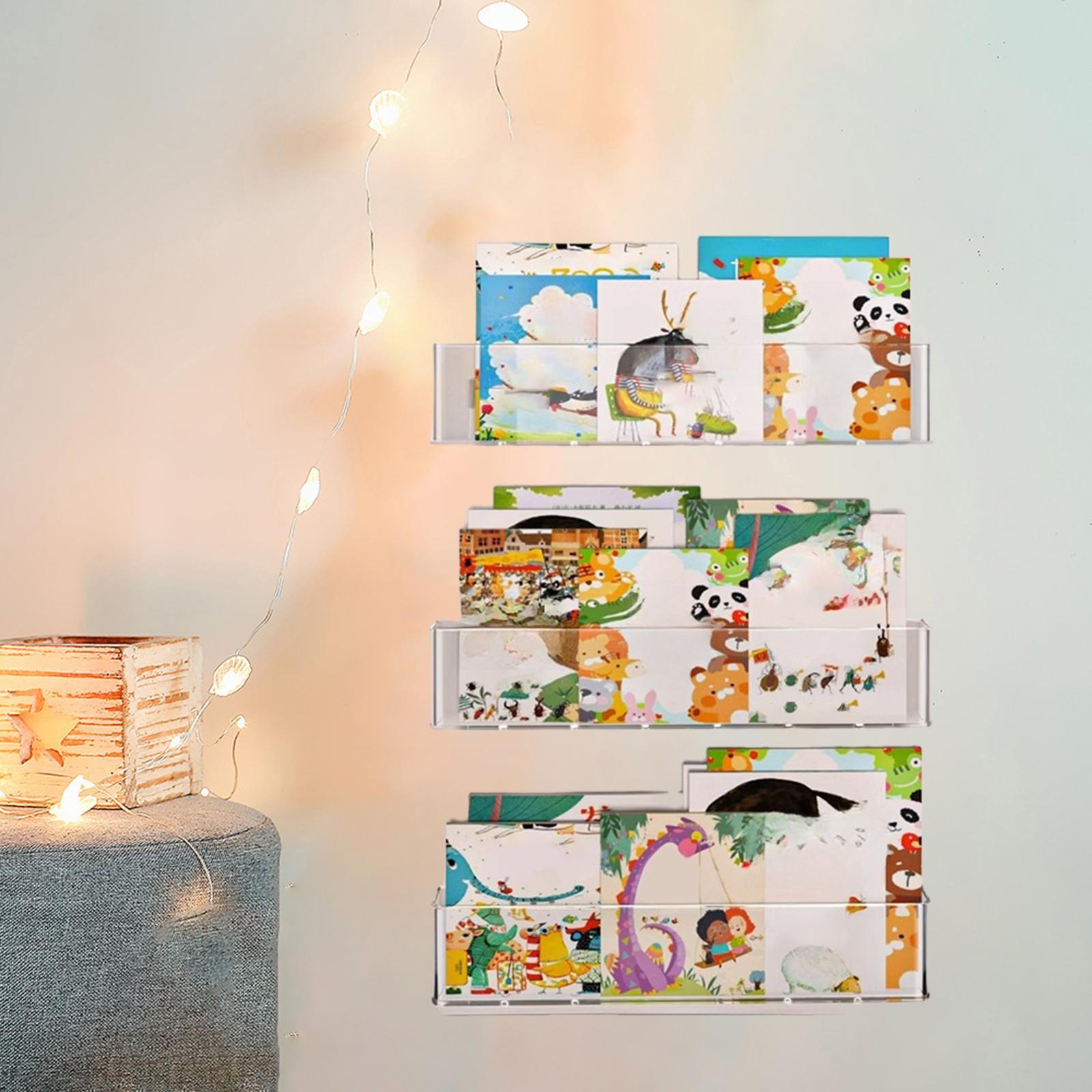 3x Floating Book Shelves Class - Baby Nursery Floating Shelves ulasan dan harga