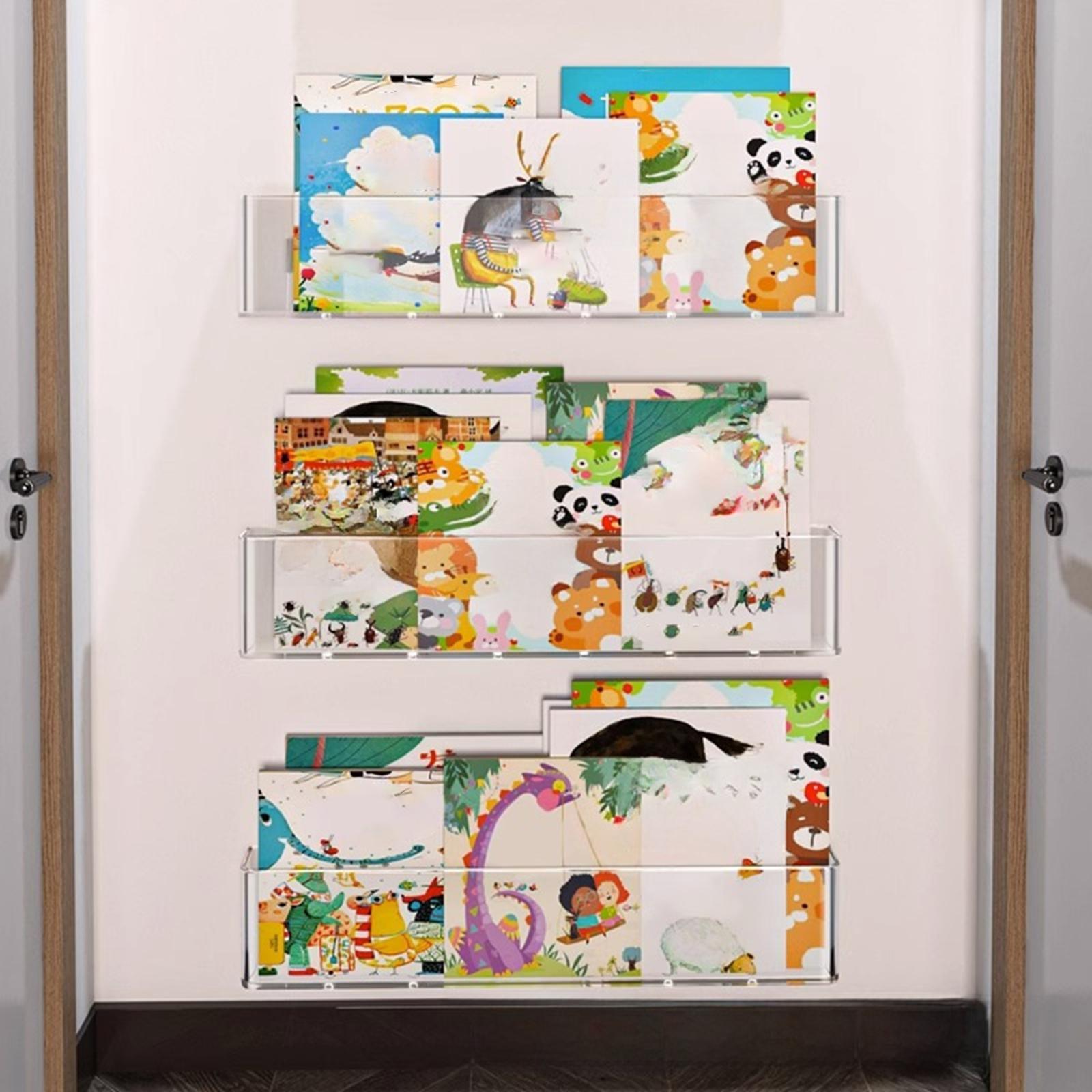 3x Floating Book Shelves Class - Baby Nursery Floating Shelves ulasan dan harga