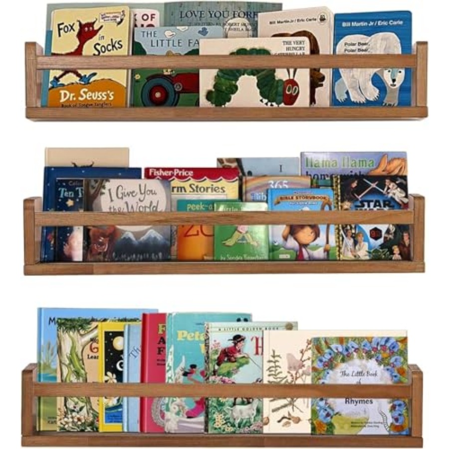 Nursery Shelves Floating Book  - Baby Nursery Floating Shelves ulasan dan harga