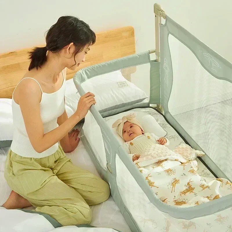Baby Crib Breathable and Visib - Bassinet Bedside Sleeper ulasan dan harga