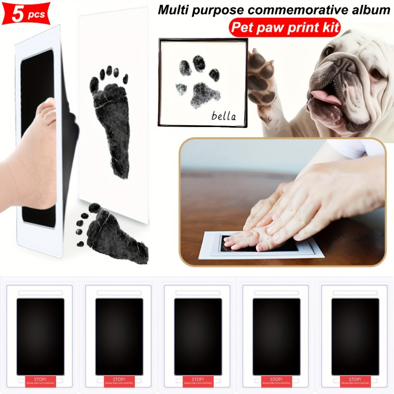 Pet Paw Print Keepsake Kit - C - Footprint Ink Kit ulasan dan harga