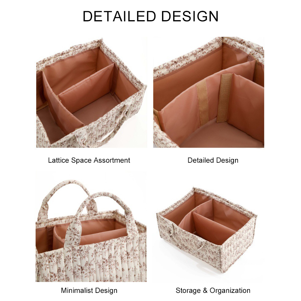 Floral Nursery Storage Basket  - Baby Nursery Must Haves ulasan dan harga