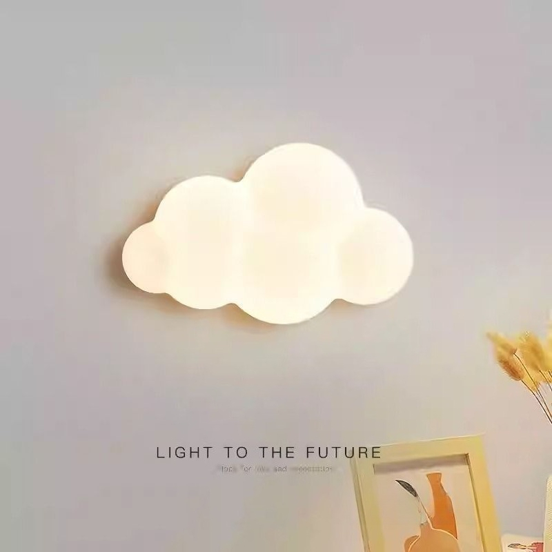 White Cloud Wall Lights Childr - Baby Nursery Light ulasan dan harga