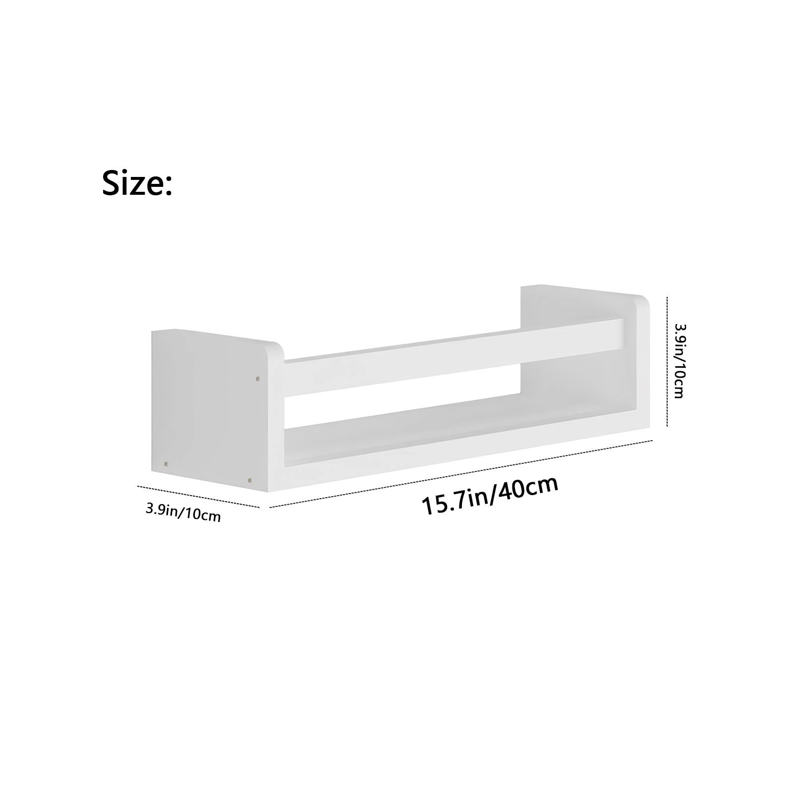 Set of 3 Nursery Book Shelves  - Baby Nursery Floating Shelves ulasan dan harga