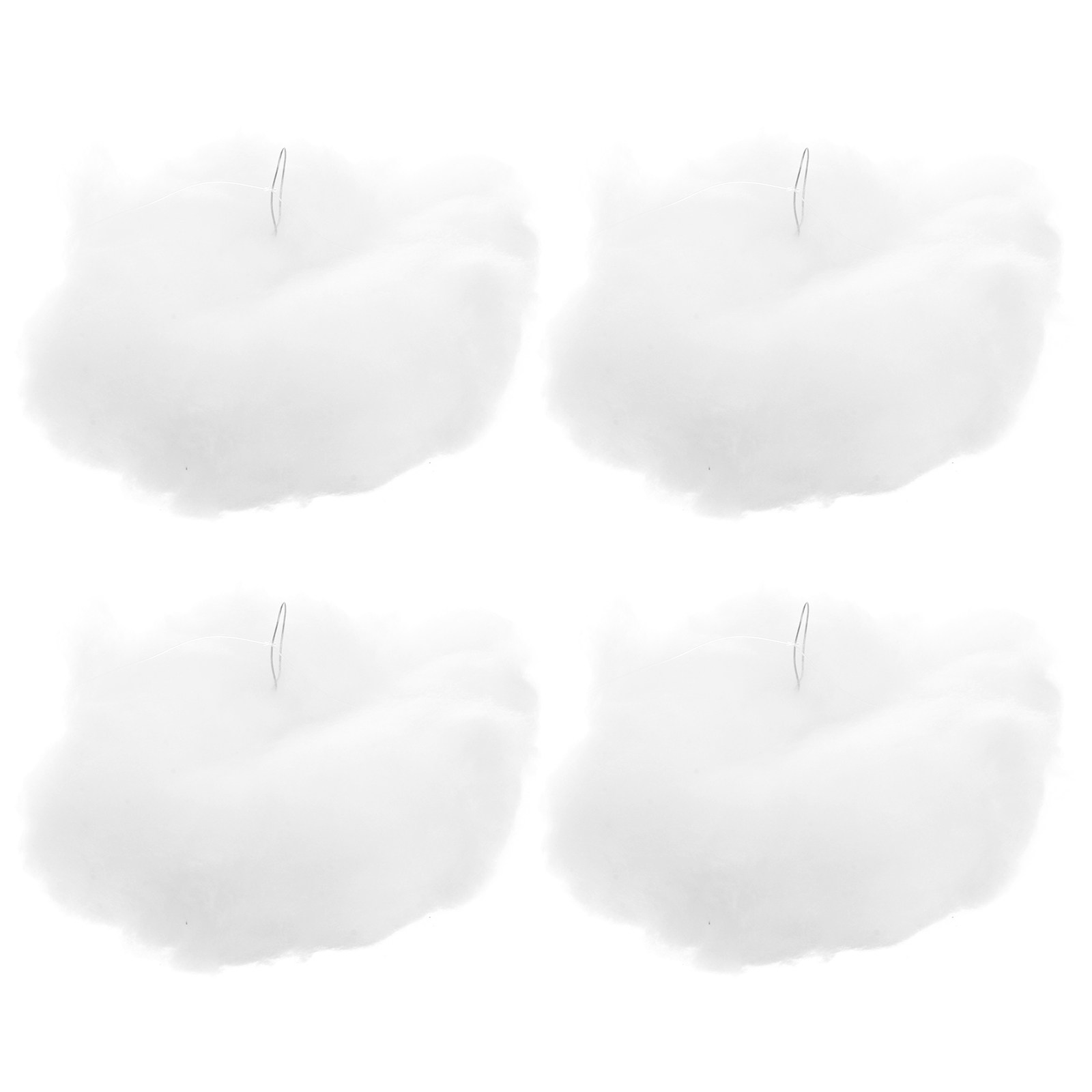 4Pcs Lifelike Cotton Cloud Han - Baby Nursery Light Fixture ulasan dan harga
