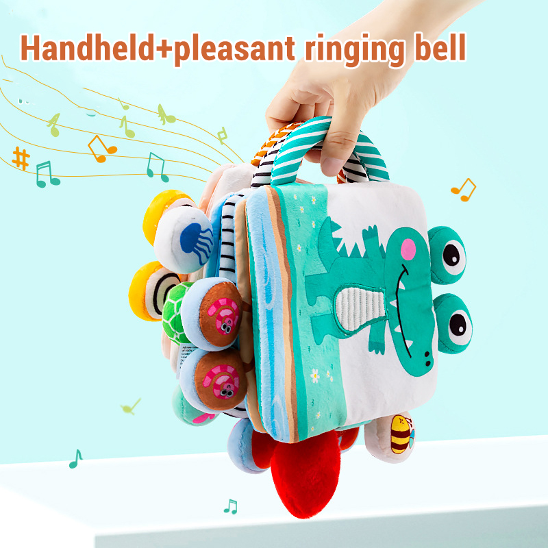 0-36 Months Baby 3D Cloth Book - Baby Nursery Books ulasan dan harga