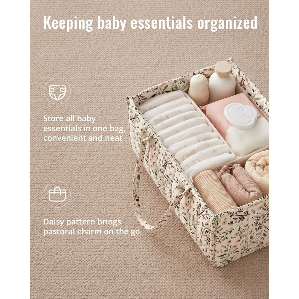 Diaper Caddy Organizer, Stylis - Baby Nursery Must Haves ulasan dan harga