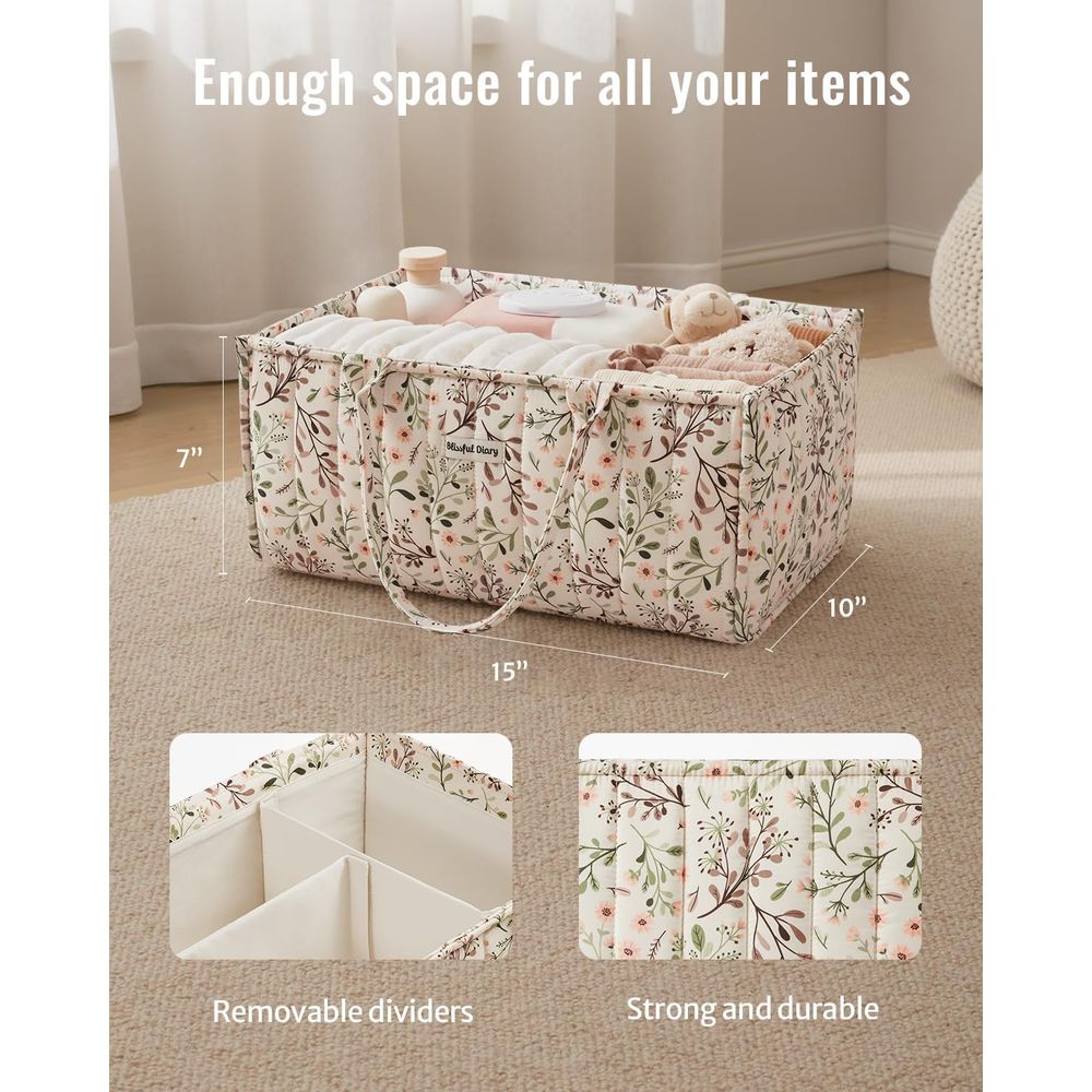 Diaper Caddy Organizer, Stylis - Baby Nursery Must Haves ulasan dan harga