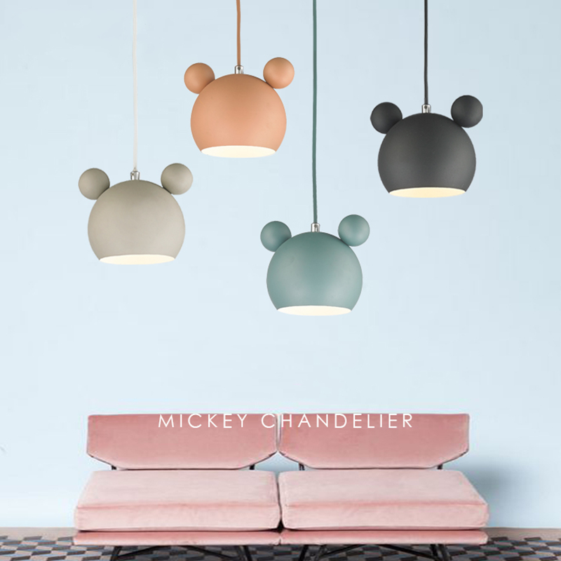 Modern Mickey Pendant Lights C - Baby Nursery Light ulasan dan harga